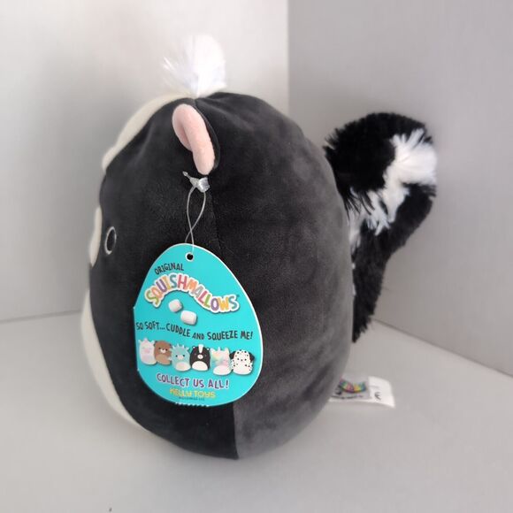 Squishmallows Selma the Skunk Stuffed Animal Plush Toy 8" With Tag - Picture 3 of 16
